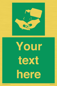 Custom Safe Condition Hand sanitiser